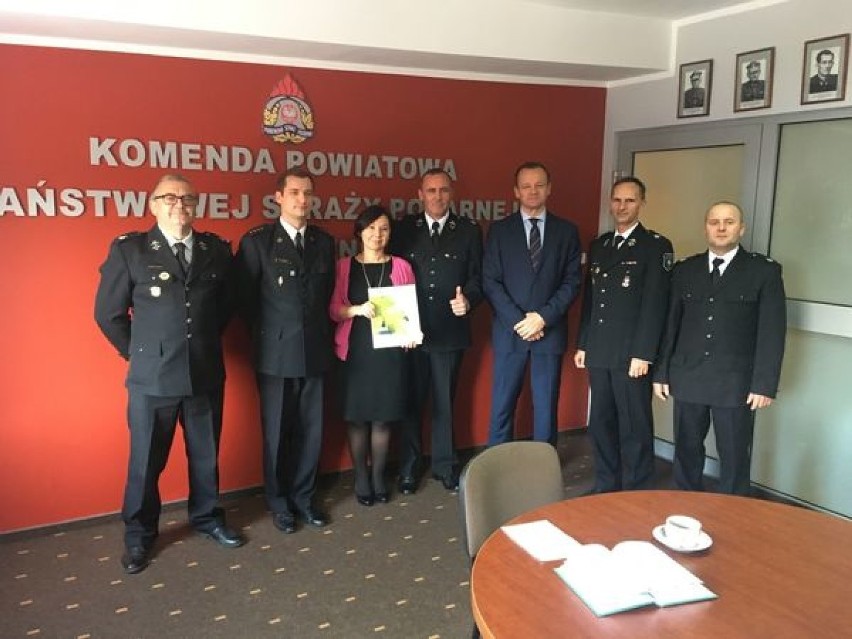 Pomoc finansowa na zakup sprzętu ratowniczo-gaśniczego dla strażaków z gminy Witkowo