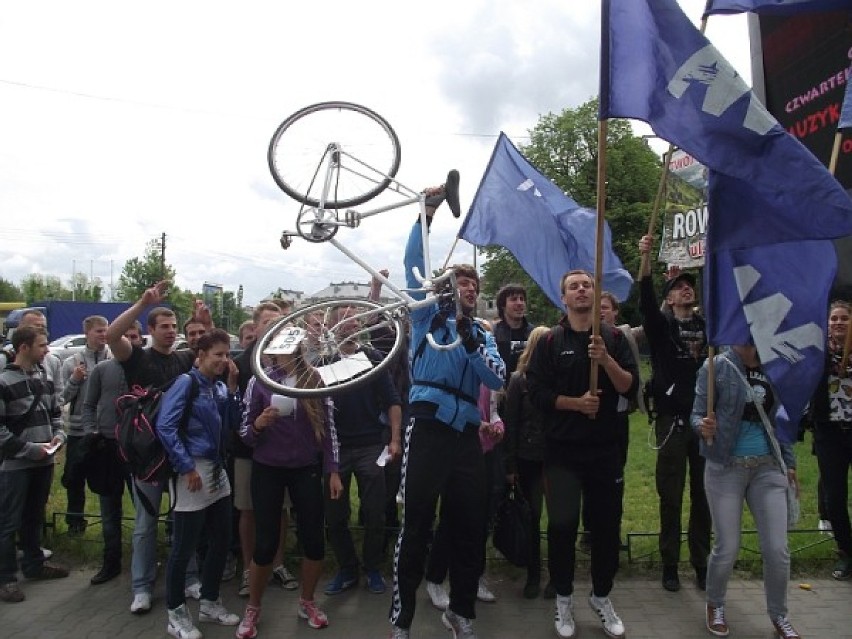 Studenci AWF strajkują przeciwko otwarciu zawodu trenera