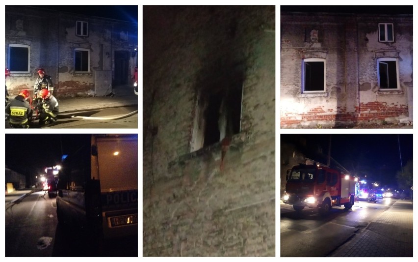 Pożar w kamienicy przy ulicy Chłodnej we Włocławku. Mężczyzna uciekał przed ogniem wyskakując przez okno [zdjęcia]
