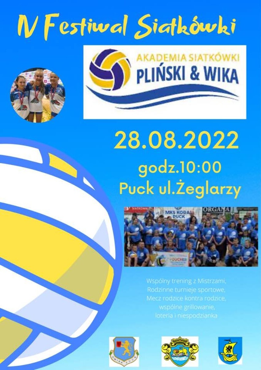 IV Festiwal Siatkówki z Akademią Pliński & Wika, 28.08.2022...