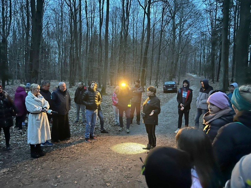 Nocny marsz po Zielonym Lesie od wielu lat przyciąga tłumy...