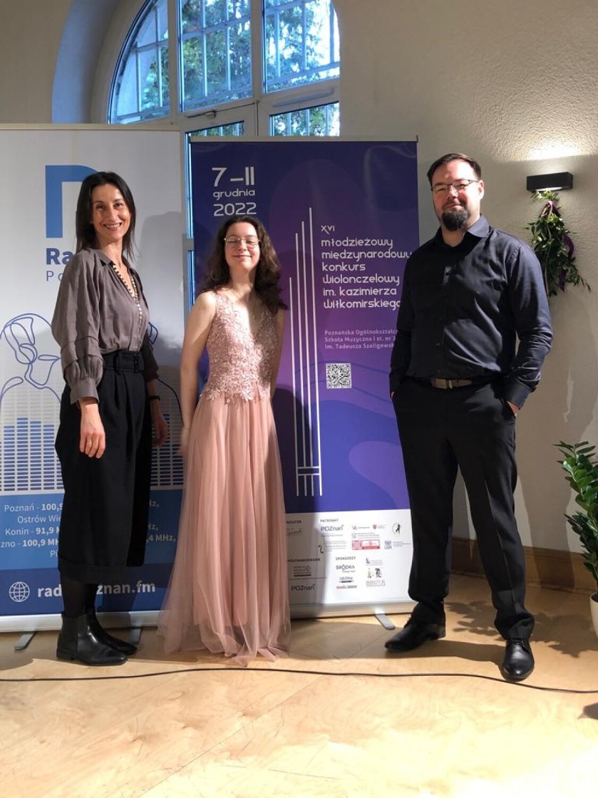 Sukces Angeliki  Litwinienko na XVI Młodzieżowym Międzynarodowym Konkursie Wiolonczelowym
