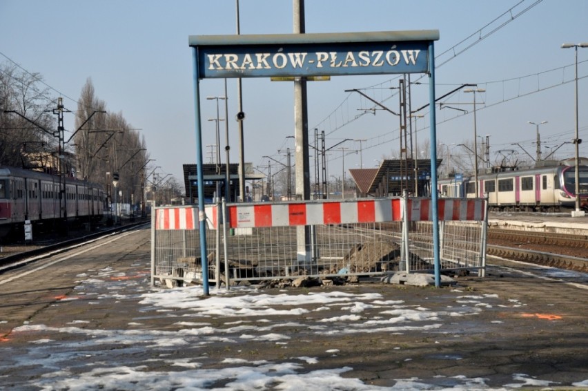 Remont dworca Kraków Płaszów [ZDJĘCIA]