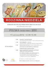 &quot;Rodzinna Niedziela&quot; w Muzeum Początków Państwa Polskiego w Gnieźnie