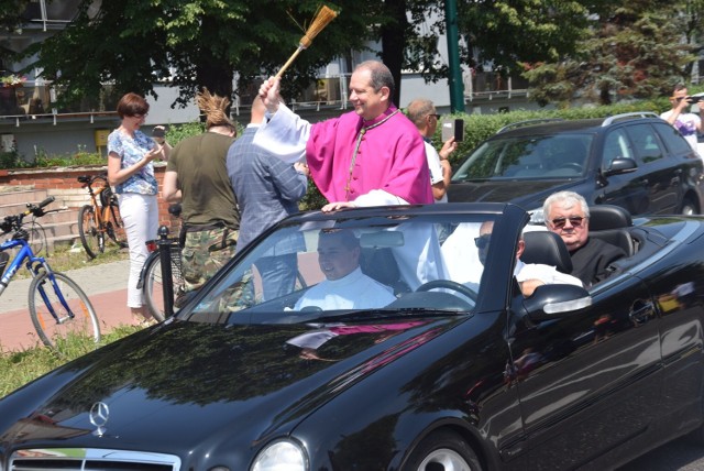 Święcenia pojazdów w parafii św. Krzysztofa w Tychach