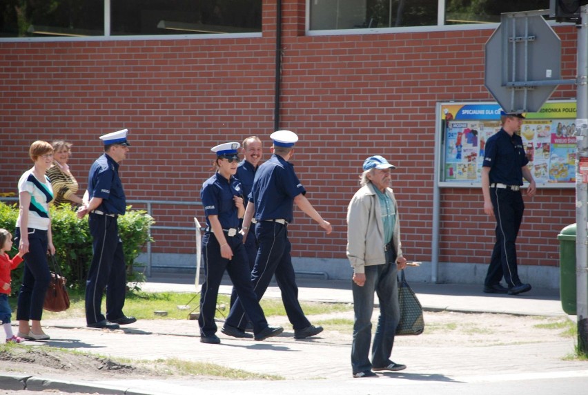 Policjanci kierowali ruchem