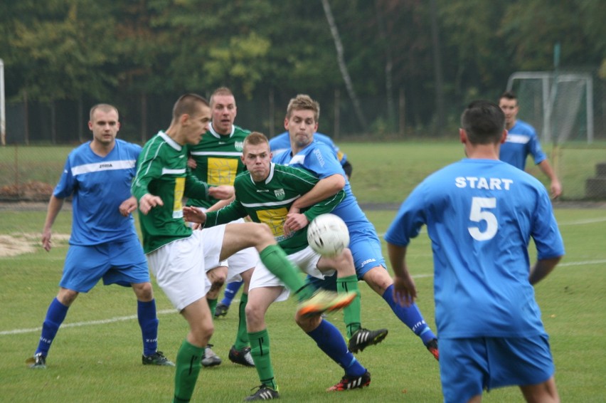 Start Radziejów - Wzgórze Raciążek 1:3 w 11. kolejce V ligi, grupa 2 [zdjęcia]