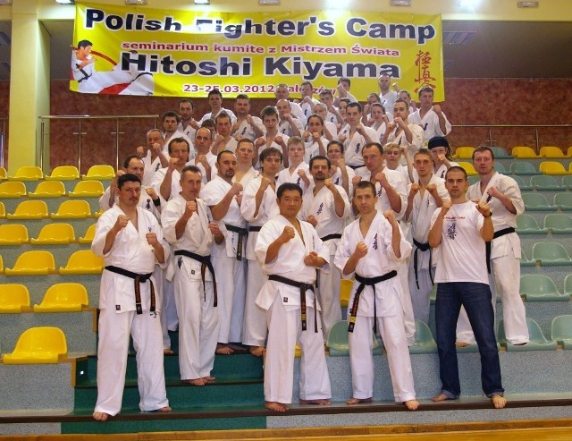 W Nałęczowie odbyło się seminarium z mistrzem świata shihan Hitoshi Kiyama - Polish Fighter&#8217;s Camp.