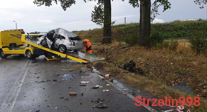 Uwaga kierowcy. Tragiczny wypadek pod Wrocławiem. Droga zablokowana. Zobacz zdjęcia