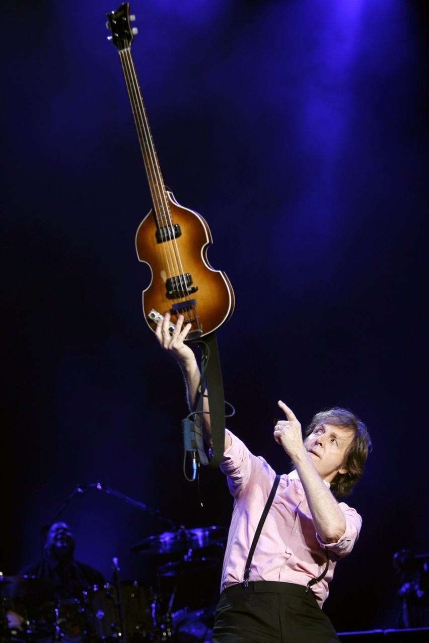 Paul McCartney szczęśliwy z przyjazdu do Polski