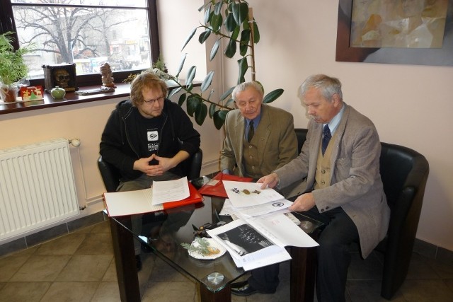 Od lewej: Wojciech Szwiec, Henryk Paduch, Mariusz Dmetrecki