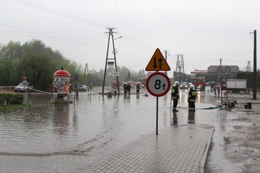 Władze Brzezin ogłosiły przetarg na przebudowę kanalizacji deszczowej. Czy podtopienia wreszcie się skończą?
