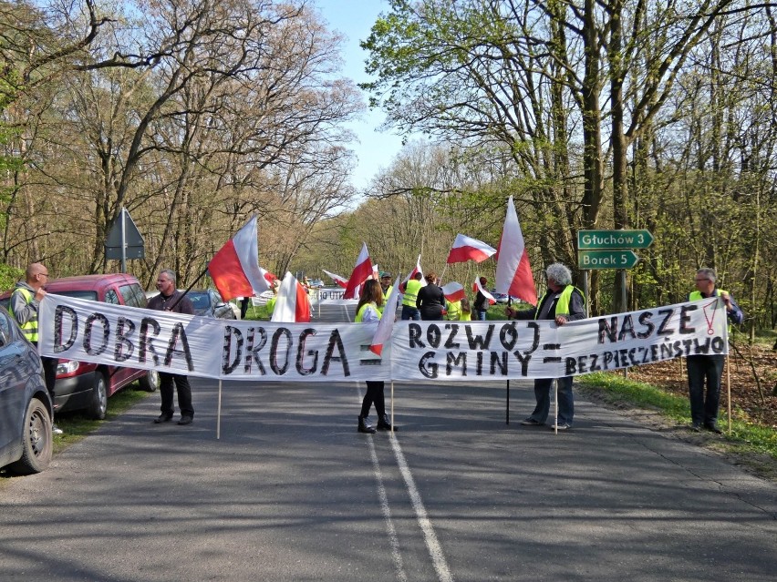 Mieszkańcy gminy Trzebiechów zablokowali wojewódzką drogę nr...