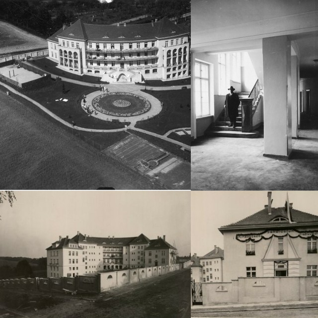 Otwarcie Sanatorium im.J.Piłsudskiego w 1928 roku w Jastrzębiu