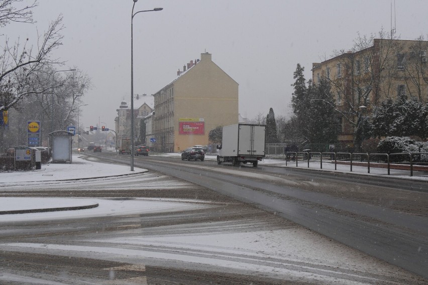 Atak zimy w Legnicy