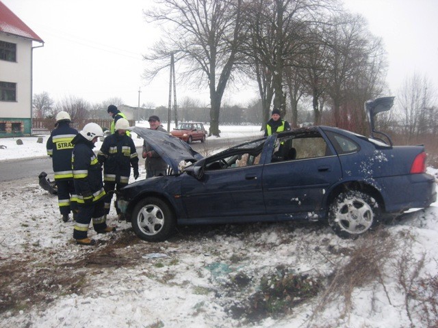 Złotów: Wypadek na trasie Czernice-Głomsk [FOTO]