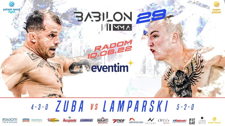 Marcin Skrzek i Damian Zuba powalczą u siebie w Radomiu. Babilon MMA 29 już coraz bliżej