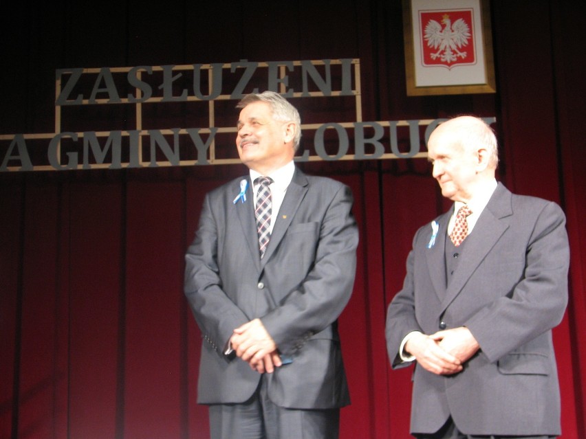 Zasłużony dla Gminy Kłobuck - Andrzej Wójcicki i Krzysztof Nowak