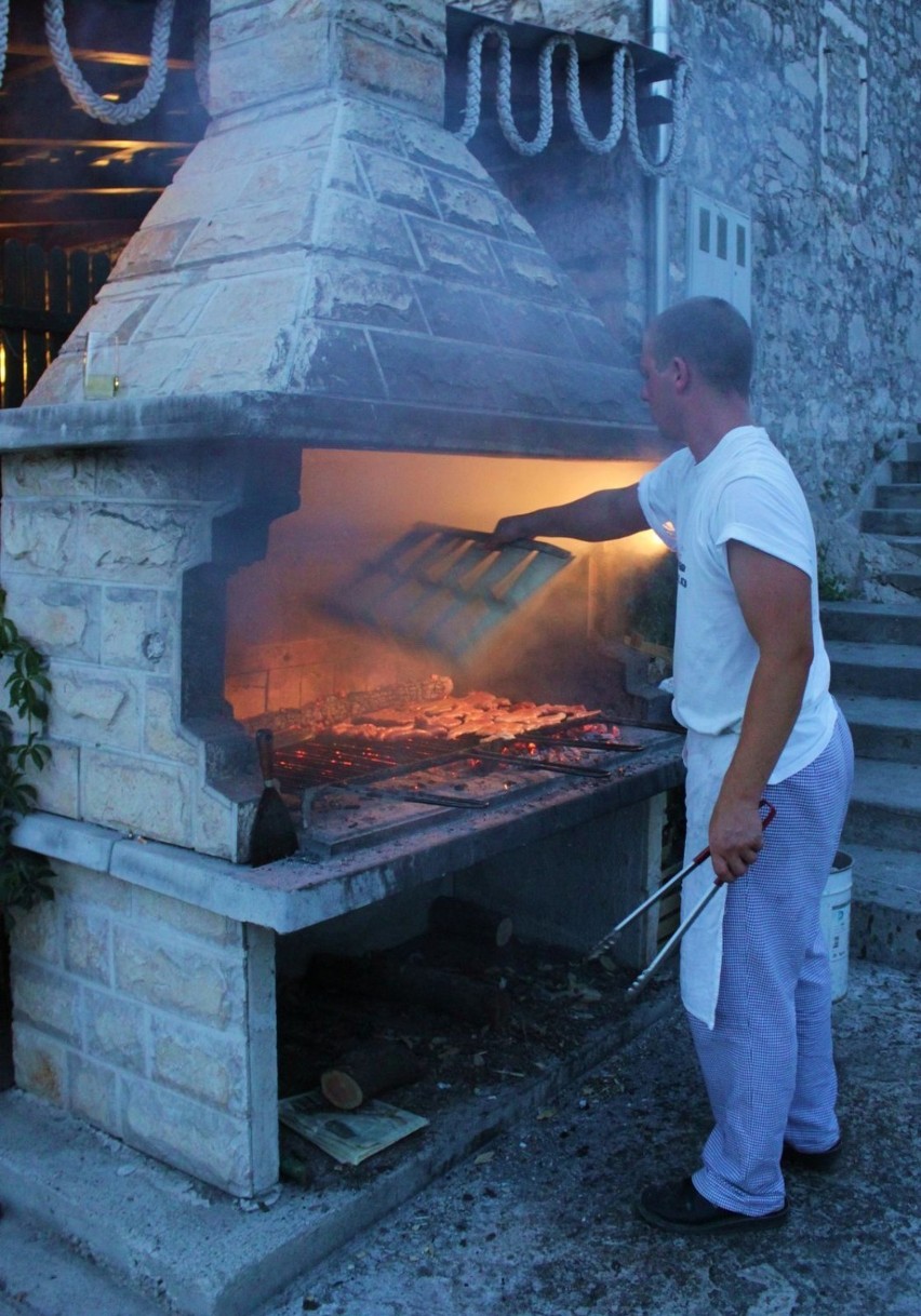 Ryby z grilla smakują wybornie.