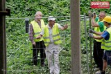 Teren poszukiwań "Złotego Pociągu" został ogrodzony