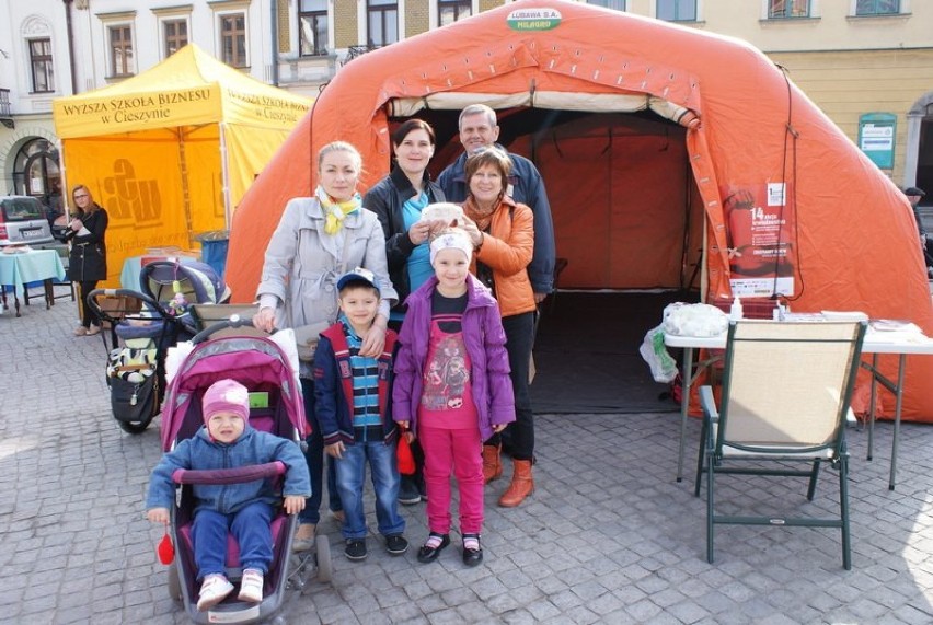 Akcja krwiodastwa w Cieszynie odbyła się początkiem...