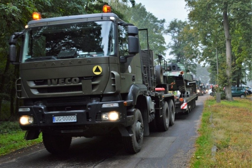 Rejony rozmieszczenia batalionów i konwoje logistyczne...