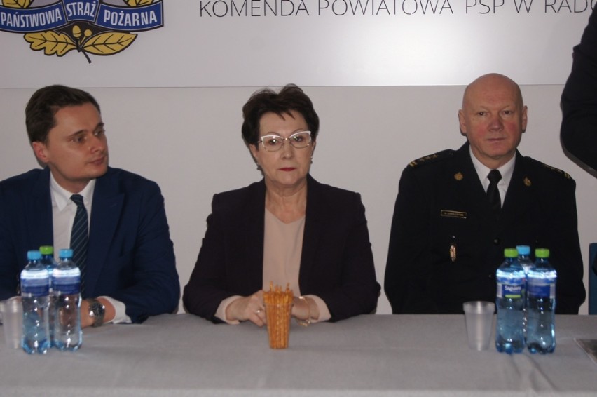 Narada roczna 2020 w Komendzie Powiatowej Państwowej Straży...