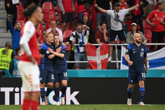 Euro 2020: Dania - Finlandia 0:1