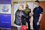 Tczewianka podziękowała policjantom za zaopiekowanie się wnukiem 