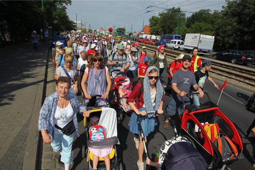 Tak wyglądała poznańska pielgrzymka na Jasną Górę w 2014...