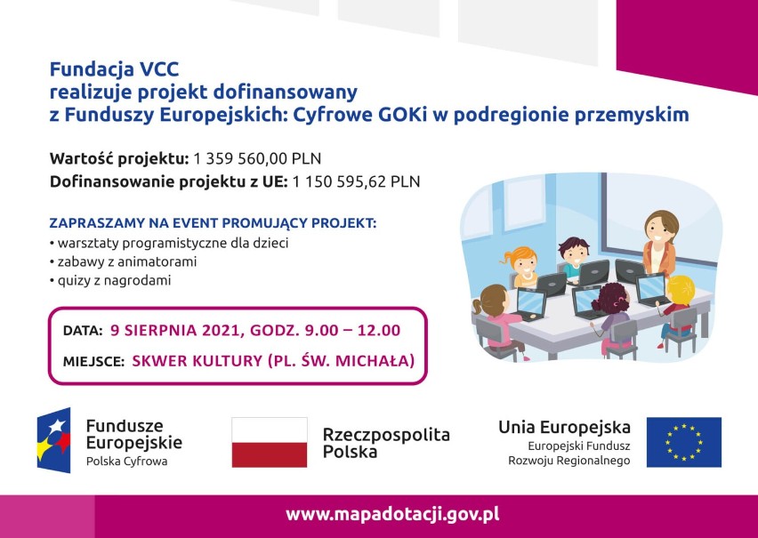 Jutro w Jarosławiu odbędzie się "Piknik Cyfrowe GOKi"
