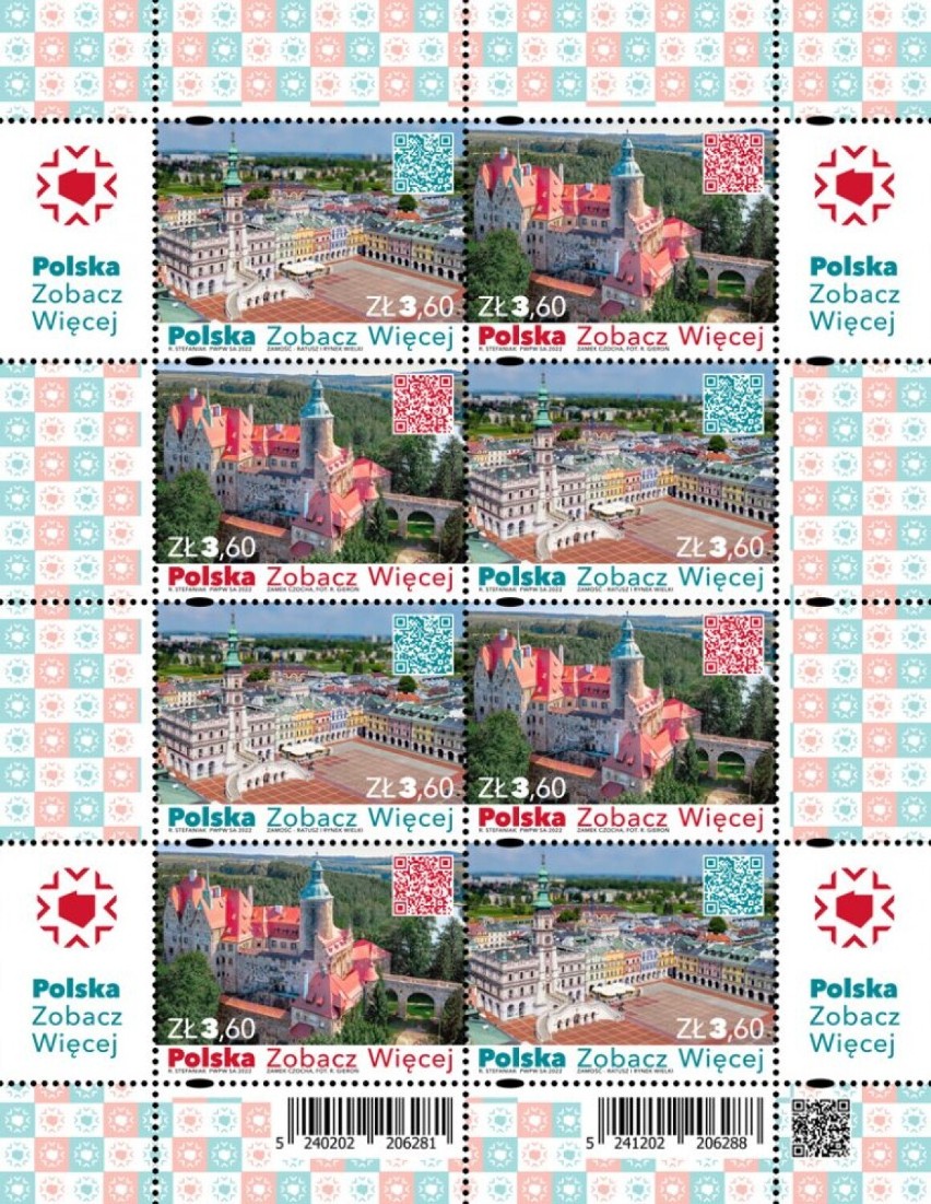 Zamek Czocha pojawił się na znaczkach