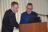 Straż w Chodzieży zorganizowała konferencję o bezpieczeństwie w sezonie zimowym (FOTO)