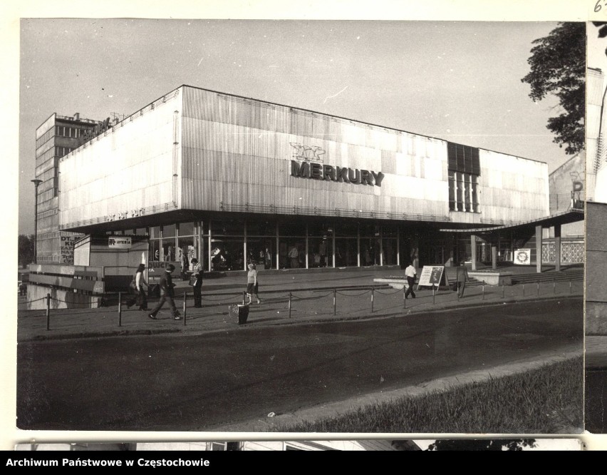 Dom handlowy Merkury w Częstochowie - na przestrzeni lat. Tutaj zakupy robiło kilka pokoleń. Lata mijają a Merkury ten sam