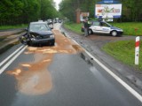 Witaszyczki: Zderzyły się dwa samochody osobowe [ZDJĘCIA]