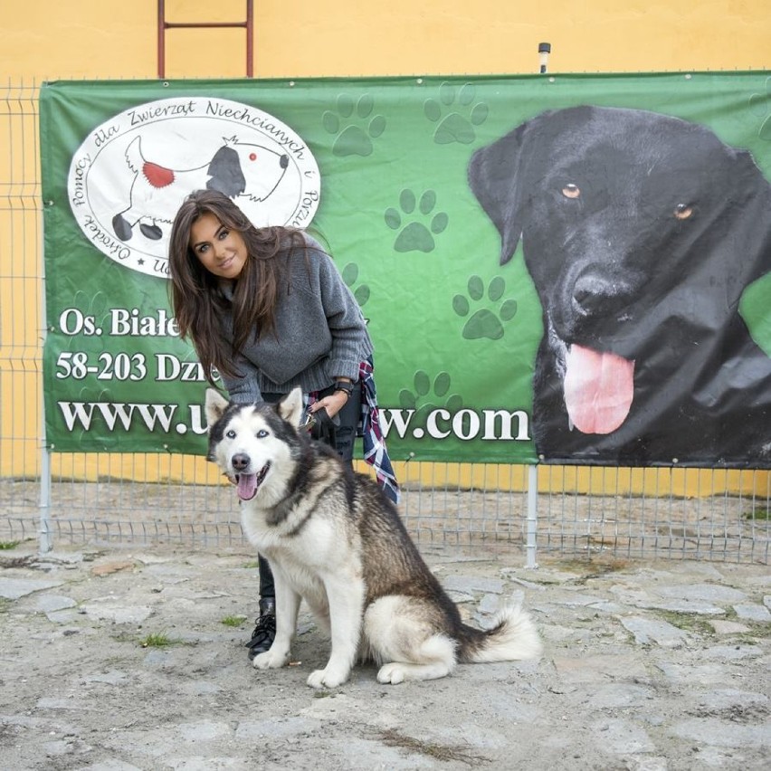 Natalia Siwiec: adoptuj psa z Uciechowa (ZDJĘCIA celebrytki z sesji ze zwierzętami)