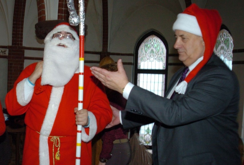 Mikołaj w ratuszu w Słupsku