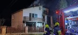 Pożar domu w Serbach pod Głogowem. Nocna akcja strażaków