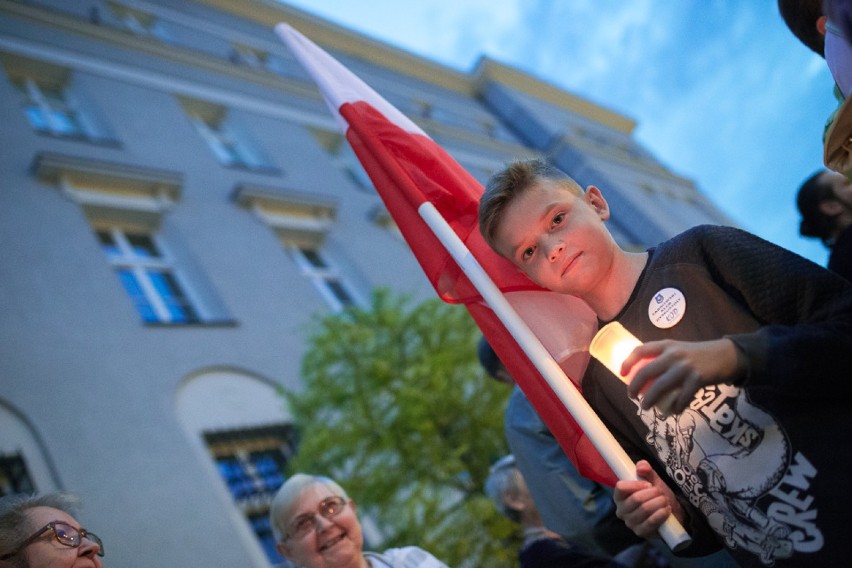 Tarnów. Kolejny protest przed sądem [ZDJĘCIA]