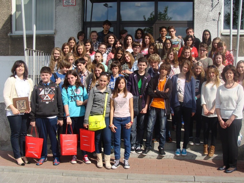 Uczniowie Gimnazjum nr 25 w Gdańsku gościli rówieśników z Hiszpanii