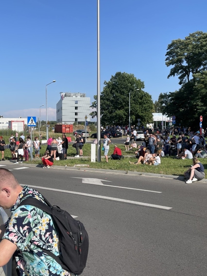 Lotnisko w Pyrzowicach ewakuowane.