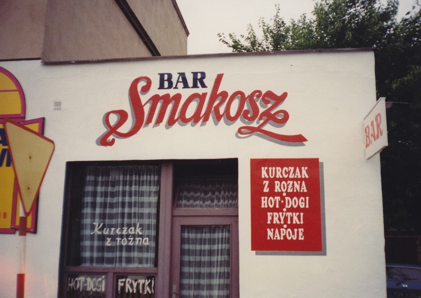 Bar "Smakosz" Państwa Braniewiczów, który znajdował się przy...