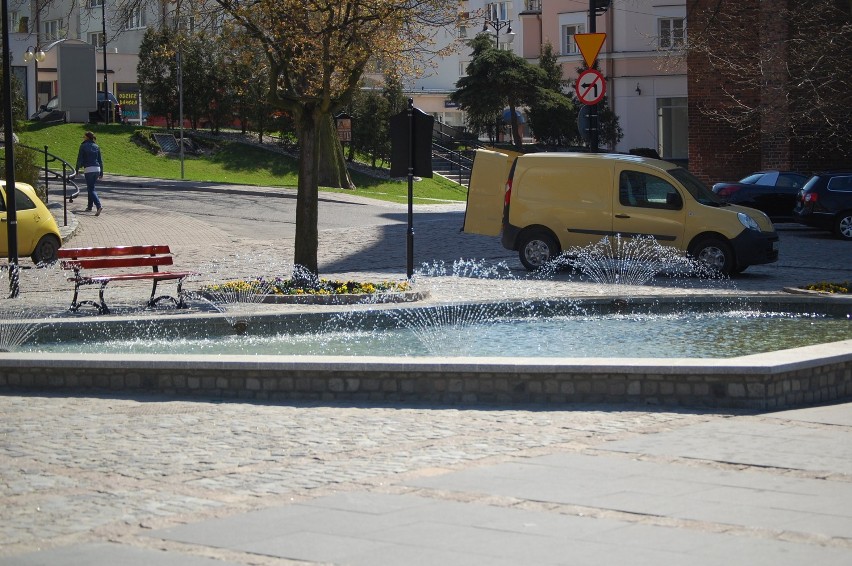 Kwidzyńskie fontanny znów działają!