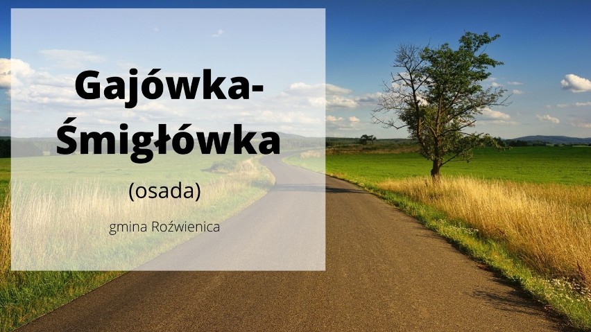Nietypowe nazwy w miejscowościach w powiecie jarosławskim. Tak nazywają się przysiółki i części miejscowości