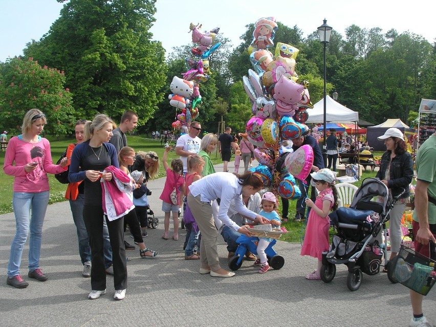 Dzień Dziecka w Wejherowie w parku miejskim