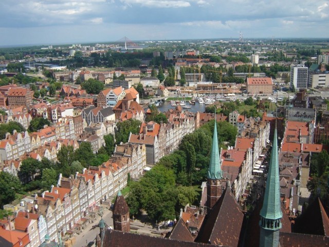 Widok na Gdańsk. fot. Marzena Suchomska