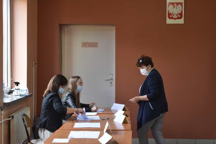 Mieszkańcy gminy Czermin głosują w wyborach prezydenckich