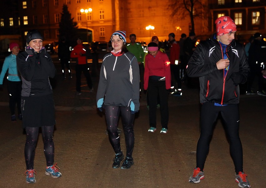 Wieczorne bieganie w Szczecinie