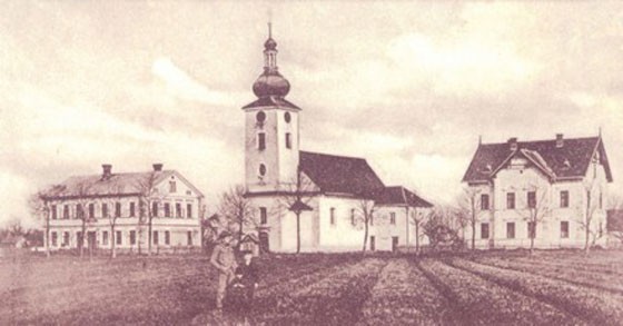 Kościół NMP Śnieżnej wybudowany w 1789 i zalany w 1955