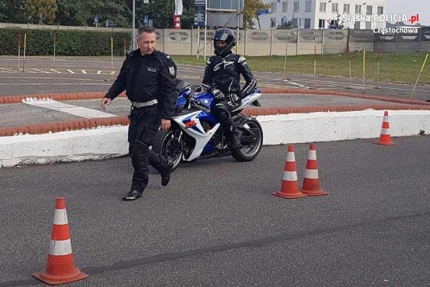 Częstochowa. Zakończenie sezonu motocyklowego z policją ZDJĘCIA